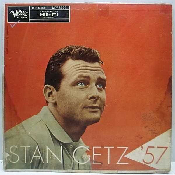 レコードメイン画像：良盤!! Verve TRUMPET MONO両溝 STAN GETZ '57 / JOHN WILLIAMS