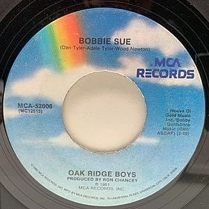 レコード画像：OAK RIDGE BOYS / Bobbie Sue / Live In Love