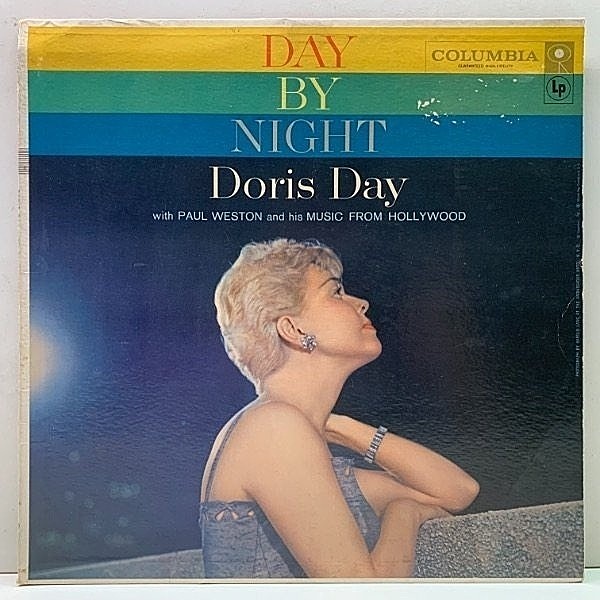 レコードメイン画像：USオリジナル MONO 初版 6eye 深溝 DORIS DAY Day By Night ('56 Columbia) 絶品のバラードを綴った癒しの名盤 米モノラル LP