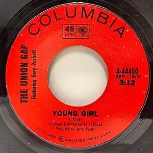 レコード画像：UNION GAP / GARY PUCKETT / Young Girl