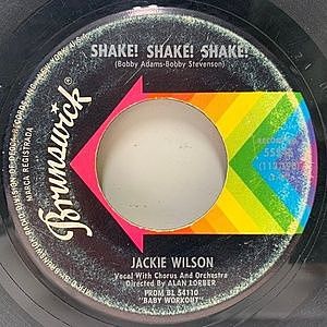 レコード画像：JACKIE WILSON / Shake! Shake! Shake! / He's A Fool