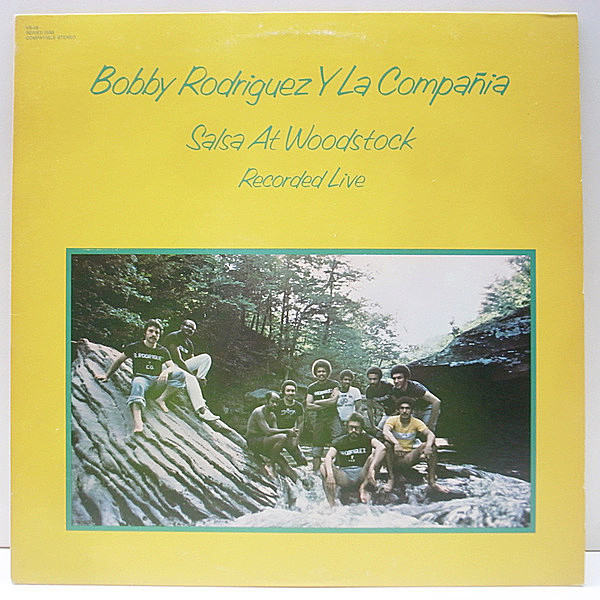 レコードメイン画像：シュリンク付き 良品!! STERLING刻印 USオリジナル BOBBY RODRIGUEZ Salsa At Woodstock ('76 VAYA) Sunday Kind Of Love 収録 試聴