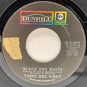 レコード画像：THREE DOG NIGHT / Black And White / Freedom For The Stallion