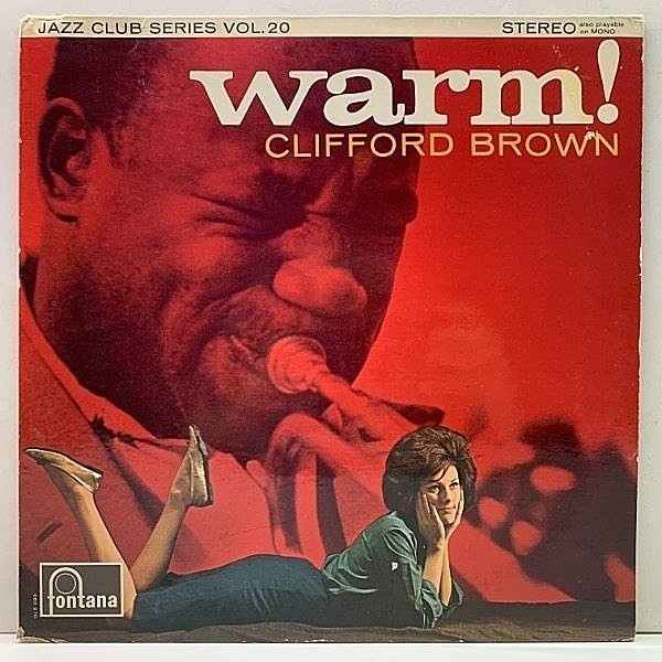 レコードメイン画像：'65年 オランダ盤 CLIFFORD BROWN feat. ZOOT SIMS Warm! = Jazz Immortal (Fontana) w/ Bob Gordon, Russ Freeman, Shelly Manne