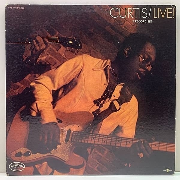 レコードメイン画像：レアな美品!! 2LP 米オリジナル CURTIS MAYFIELD Live ('71 Curtom) カーティス・メイフィールド NY, BITTER ENDでのライヴ最高傑作