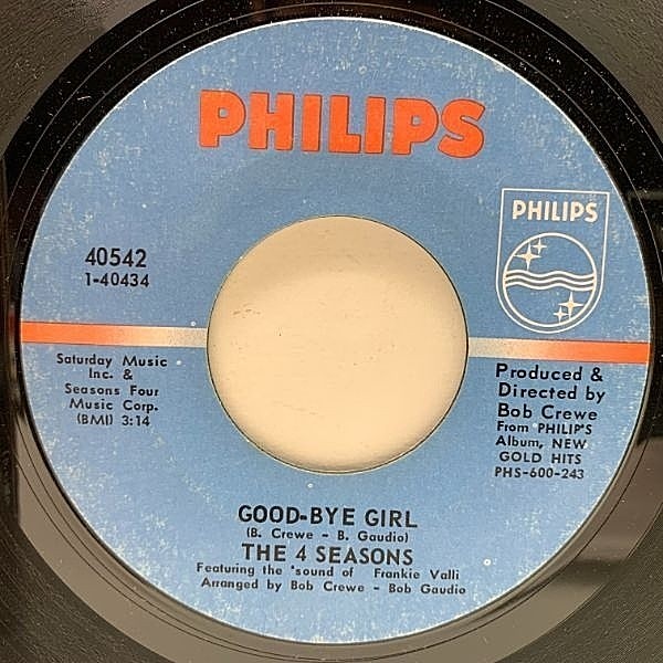 FOUR SEASONS / Saturday's Father / Good-Bye Girl (7
