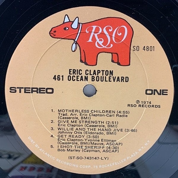 レコード 輸入盤461オーシャン　REPTILEリック•クラプトン ERIC CLAPTON / 461 Ocean Boulevard (LP) / RSO | WAXPEND RECORDS
