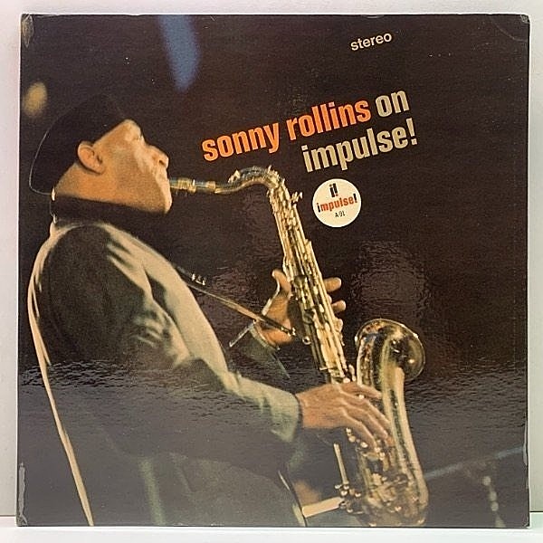 レコードメイン画像：極美盤!音抜群! VANGELDER刻印 1st 橙ラベ USオリジナル SONNY ROLLINS On Impulse ('65 Impulse) 移籍第一弾 ソニー・ロリンズ屈指の名作