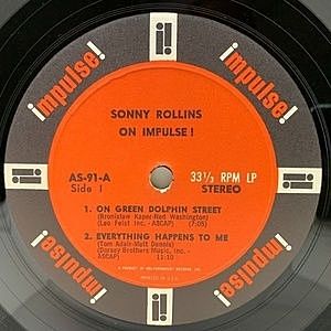 SONNY ROLLINS / On Impulse! (LP) / Impulse | WAXPEND RECORDS
