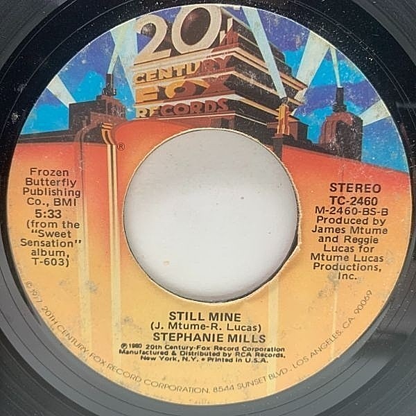 STEPHANIE MILLS / Never Knew Love Like This Before (7) / 20th