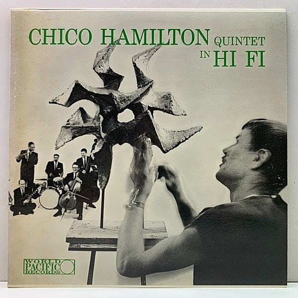 レコードメイン画像：MONO 極美盤!! CHICO HAMILTON QUINTET In Hi-Fi (Pacific Jazz PJ 1216) w/ JIM HALL, FRED KATZ モノラル JPN, King 限定プレス