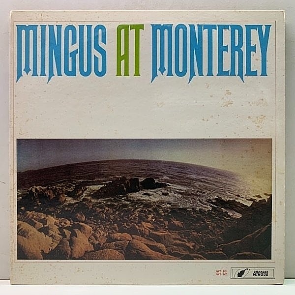 レコードメイン画像：MONO 2LP 極美盤!! CHARLES MINGUS Mingus At Monterey (Jazz Workshop) 当時は通販オンリーの自主制作 ミンガス・アット・モンタレイ