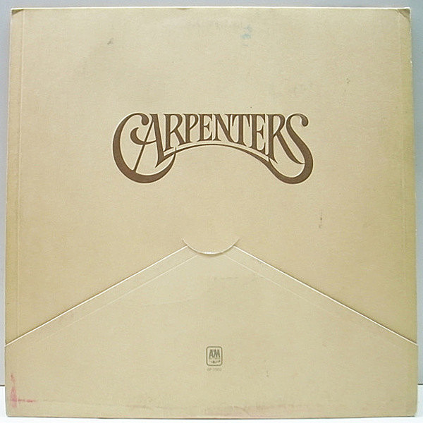 レコードメイン画像：レア RCAレコードクラブ・イシュー 美盤 オリジナル CARPENTERS Same ('71 A&M 93801) 上辺2種印刷 エンボス 特殊レター型