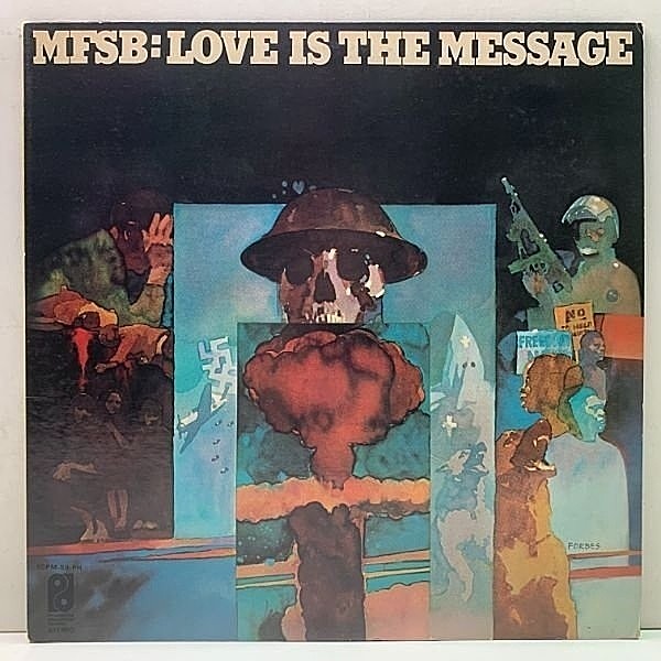 レコードメイン画像：美品!! 国内 JPNオリジナル MFSB Love Is The Message ('73 Philadelphia International) 2nd. 愛はメッセージ フィリーソウル