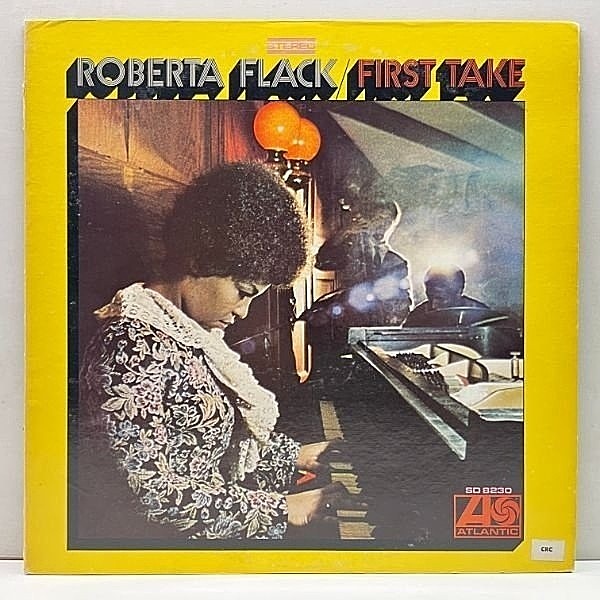 レコードメイン画像：Cut無し!良好! USオリジ 1Aマト BROADWAYリム【CRC, Club Edition】ROBERTA FLACK First Take ('69 Atlantic) RON CARTER, JOHN PIZZARELLI