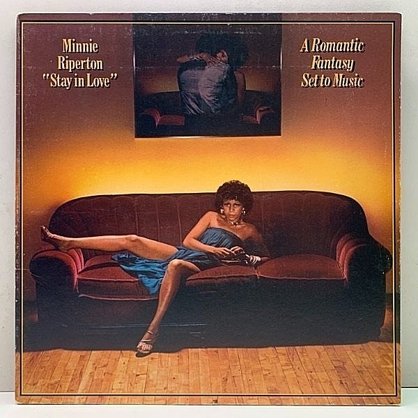 レコードメイン画像：良好!! 初版 橙ラベ USオリジナル MINNIE RIPERTON Stay In Love ('77 Epic) ミニー・リパートン 妖精の部屋 名盤 サンプリング ネタ