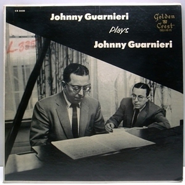 レコードメイン画像：レア!! 良盤 FLAT MONO Orig. JOHNNY GUARNIERI plays / 中間派