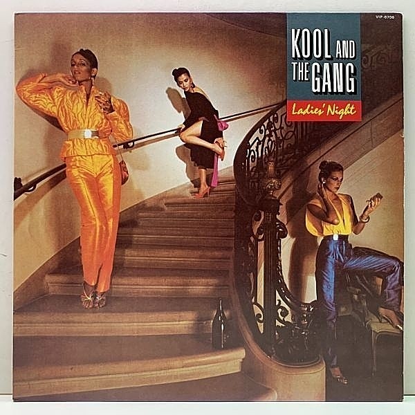 レコードメイン画像：美品!! 国内 JPNオリジナル KOOL & THE GANG Ladies' Night ('80 De-Lite) DISCO CLASSIC レディース・ナイト