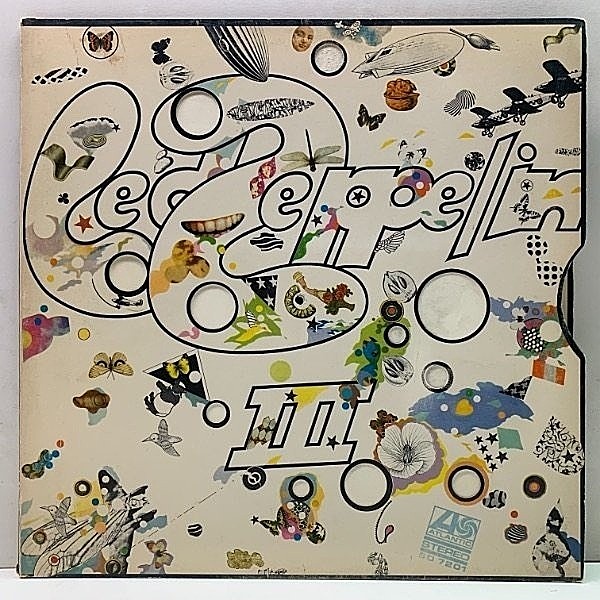 レコードメイン画像：初版BROADWAYリム USオリジナル LED ZEPPELIN III 3 ('70 Atlantic) 移民の歌／Immigrant Song 米 初回プレス