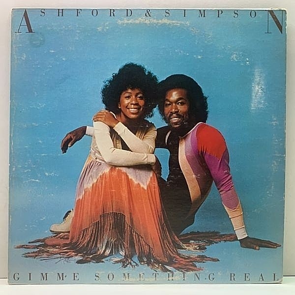 レコードメイン画像：良好盤!! USオリジナル ゲートフォールド仕様 ASHFORD & SIMPSON Gimme Something Real ('73 Warner Bros) 夫妻デュオ Norhern Soul 