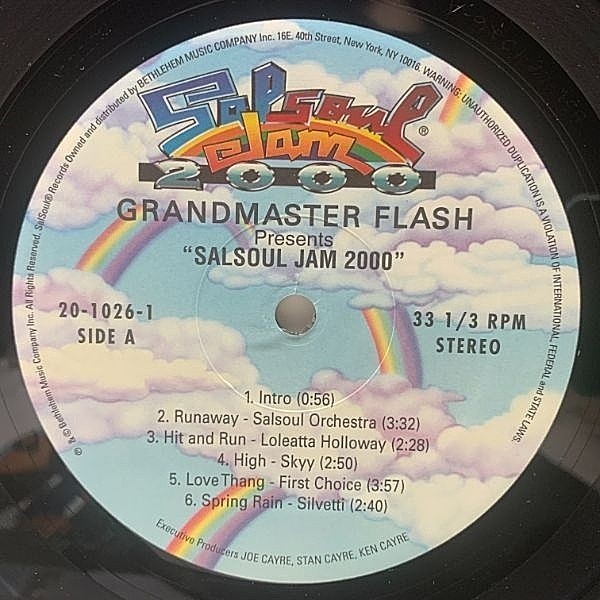 洋楽 Grandmaster Flash - Salsoul Jam 2000 Grandmaster Flash – Salsoul Jam 2000 | Releases | Discogs