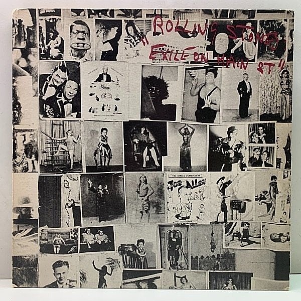 レコードメイン画像：良好!! 2LP 初版1841BROADWAY 米オリジナル ROLLING STONES Exile On Main ST (COC-2-2900) メイン・ストリートのならず者 専用インナー付