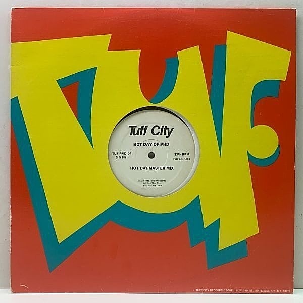 レコードメイン画像：【NEW EDITION／Once In A Lifetime Groove使い】良好品!! USオリジナル 12インチ HOT DAY Master Mix ('92 Tuff City) ホット・デイ 