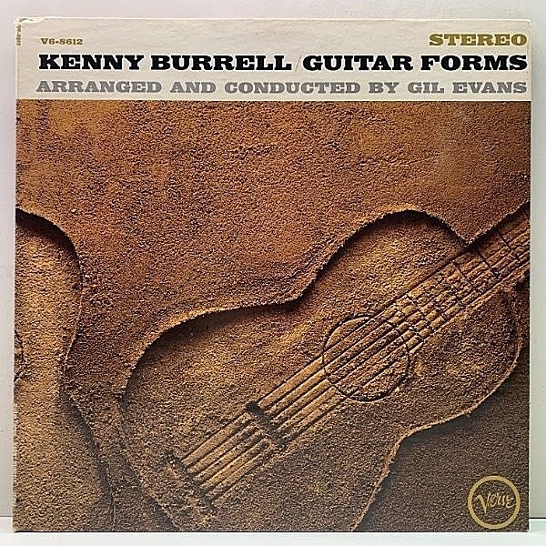 レコードメイン画像：【VANGELDER刻印】USオリジナル 深溝 KENNY BURRELL Guitar Forms ('65 Verve) w/ Johnny Coles, Richie Kamuca, Ron Carter ほか