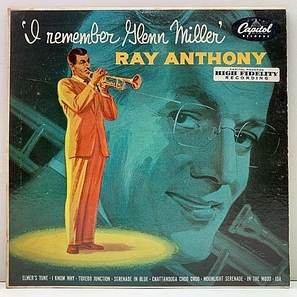 レコードメイン画像：良好!! 10インチ MONO 米オリジナル RAY ANTHONY I Remember Glenn Miller ('53 Capitol H-476) 最高にウォーミングな中間派の快演
