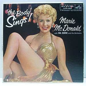 レコード画像：MARIE McDONALD / "The Body" Sings