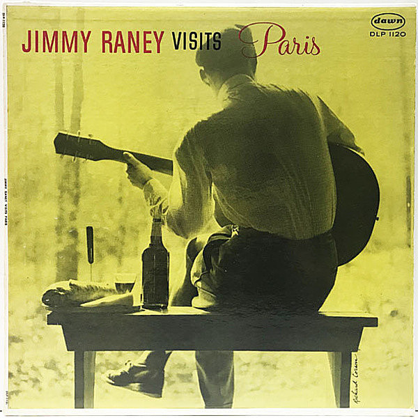 レコードメイン画像：良好品!! MONO 1st黒銀 深溝 USオリジナル JIMMY RANEY Visits Paris ('58 Dawn 1120) Bobby Jaspar, Roger Guerin, Maurice Vandair ほか