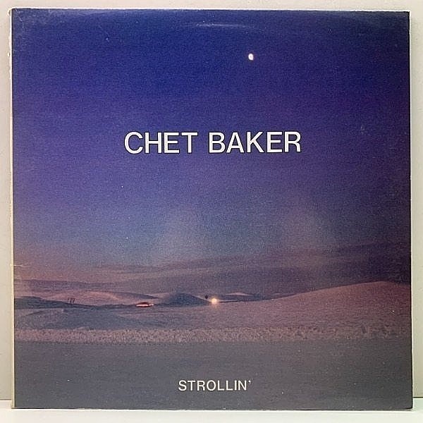 レコードメイン画像：良好!! '86年オリジナル CHET BAKER Strollin' (Enja 5005) チェット・ベイカー晩年の傑作 w/ Philip Catherine, Jean Louis Rassinfosse