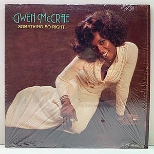 レコード画像：GWEN McCRAE / Something So Right