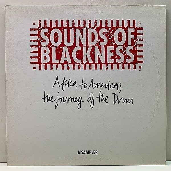 レコードメイン画像：美盤!! プロモ UKオリジナル SOUNDS OF BLACKNESS Africa To America; The Journey Of The Drum - A Sampler ('94 A&M) クラブ系 ゴスペル