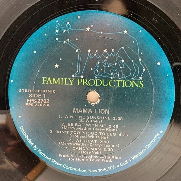 MAMA LION / Preserve Wildlife (LP) / Family Productions