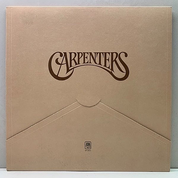 レコードメイン画像：良好!! 溝あり USオリジ CARPENTERS S.T ('71 A&M SP-3502) 上辺印刷1種 エンボス・テクスチャード・特殊レター型 カーペンターズ LP