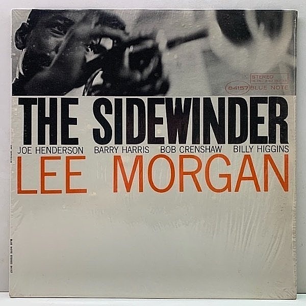 レコードメイン画像：希少 シュリンク極美品!! NEWYORK 米オリジナル LEE MORGAN The Sidewinder (Blue Note BST 84157) VANGELDER刻印 US 初回 Stereo
