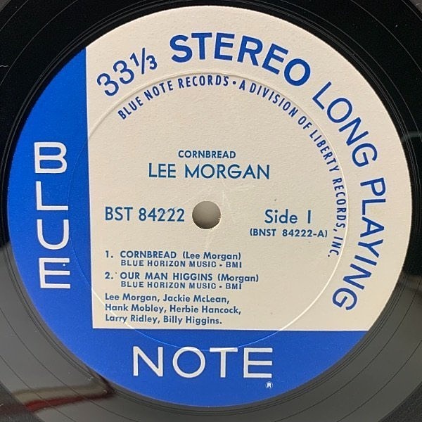 LEE MORGAN / Cornbread LP / Blue Note   WAXPEND RECORDS