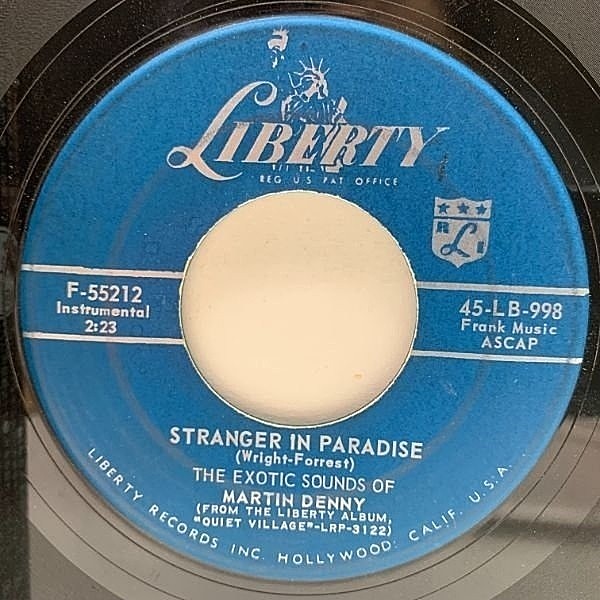 MARTIN DENNY / The Enchanted Sea / Stranger In Paradise (7