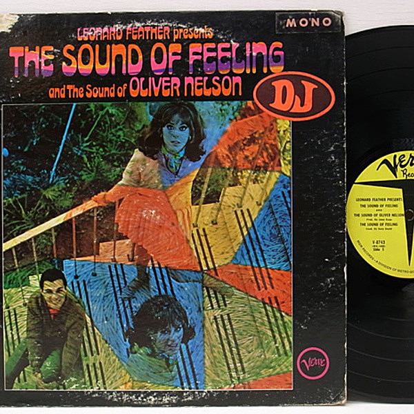 レコードメイン画像：美再生!プロモオンリーMONO! USオリジナル OLIVER NELSON Leonard Feather Presents The Sound Of Feeling | Zoot Sims, Phil Woods ほか