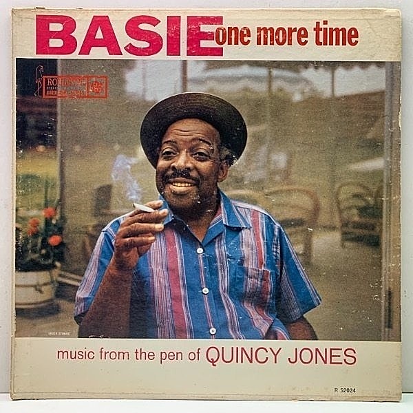 レコードメイン画像：USオリジナル MONO 1stマルチバー 深溝 COUNT BASIE One More Time ('59 Roulette) Pen of QUINCY JONES 名盤 LP 米 初回 モノラル
