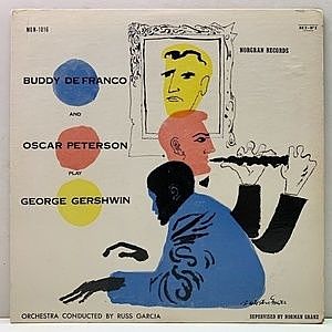 レコード画像：BUDDY DeFRANCO / OSCAR PETERSON / Play George Gershwin