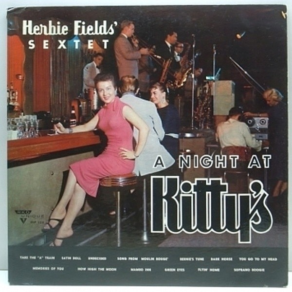 レコードメイン画像：MID SWING珍盤!! MONO Orig. HERBIE FIELDS A Night At Kitty's