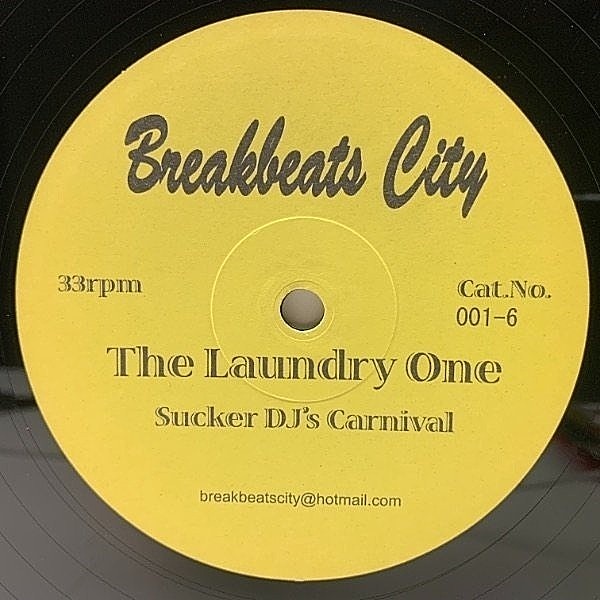 レコードメイン画像：【JB's／Cardigans／Dimples D マッシュアップ収録】美盤!! 12インチ LAUNDRY ONE Sucker DJ's Carnival (Breakbeats City) 33RPM.