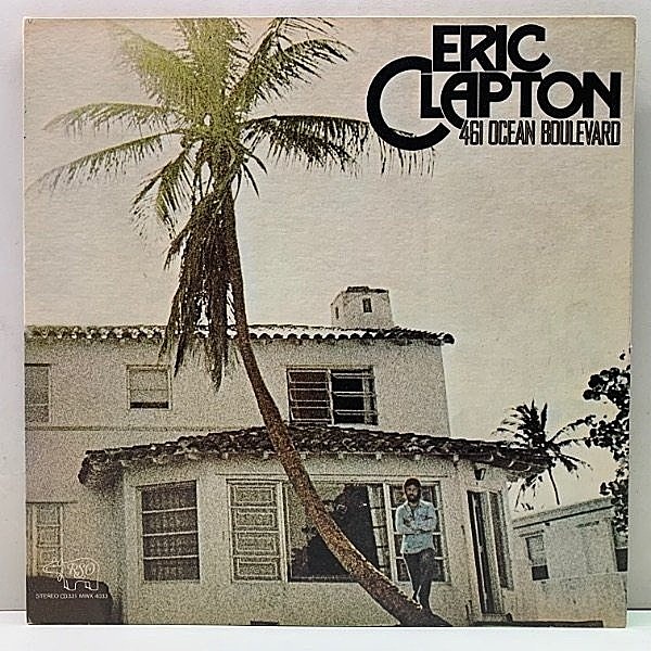 レコードメイン画像：JPNプレス LP エリック・クラプトン／461オーシャン・ブルーヴァード (RSO MWX 4033) ERIC CLAPTON 461 Ocean Boulevard 解説・歌詞シート