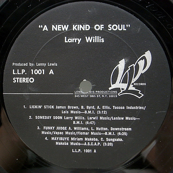 LARRY WILLIS / A New Kind Of Soul (LP) / LLP | WAXPEND RECORDS