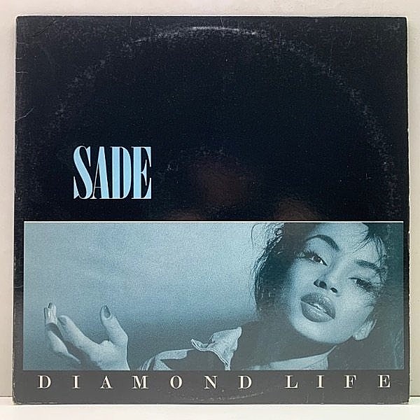 レコードメイン画像：Cut無し!良好盤! USオリジナル HErbIE刻印 SADE Diamond Life (Portrait) シャーデー／ダイヤモンド・ライフ 1st デビュー作品