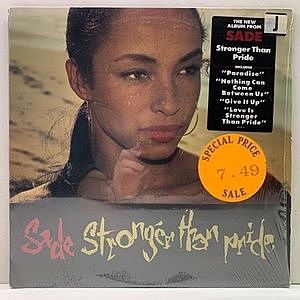 レコード画像：SADE / Stronger Than Pride