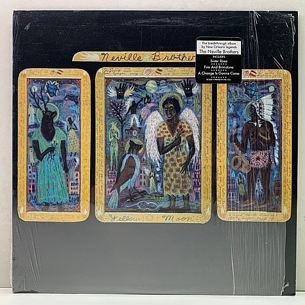 レコードメイン画像：ハイプシール残!シュリンク美品! '89年 稀少アナログ USオリジナル NEVILLE BROTHERS Yellow Moon (A&M) 鬼才 DANIEL LANOIS プロデュース