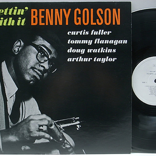 レコードメイン画像：見本盤 プロモ BENNY GOLSON Getting With It / 国内盤 New Jazz